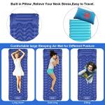 Lightweight Inflatable Camping Pillow with Pump