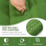 FNARMW Extra Thick Inflatable Camping Sleeping Pad