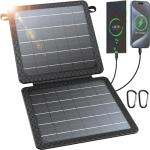 BLAVOR 10W Waterproof Portable Solar Charger for Camping