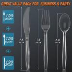 Heavy Duty Disposable Silverware Set - 360 Count