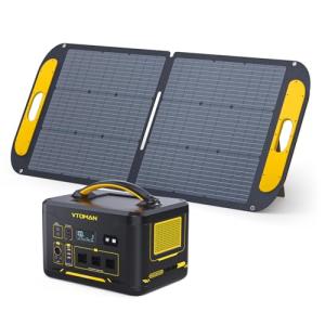 VTOMAN 1500W Portable Solar Generator with Panels