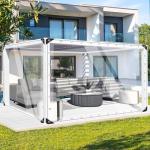 Heavy Duty Clear PVC Tarps 8' x 12