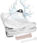 Heavy Duty Clear PVC Tarps 8' x 12