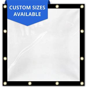 Heavy Duty Clear Tarps for Indoor & Outdoor