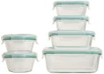 OXO Good Grips 12-Piece Glass Container Set