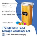 14-Piece BPA-Free Airtight Food Storage Containers