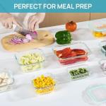 Vtopmart Glass Food Storage Containers Set