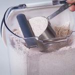 BPA-Free 4-Quart Plastic Flour Container
