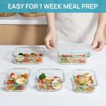 Vtopmart Glass Food Storage Containers Set