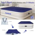 Queen Air Mattress with Built-in Pump for Camping