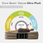 Intex Ultra Plush Twin Air Mattress with Pump