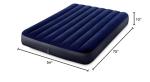 Intex Dura-Beam Inflatable Air Mattress with Plush Top