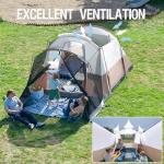6-Person Family Camping Tent with Screen Porch