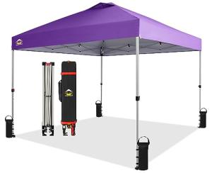 Crown Shades 10x10 Pop Up Canopy - Easy Setup