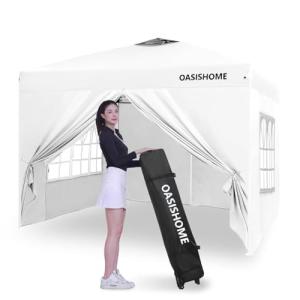 OASISHOME 10'x10' Instant Pop-up Canopy Tent