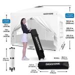 OASISHOME 10'x10' Instant Pop-up Canopy Tent