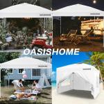 OASISHOME 10'x10' Instant Pop-up Canopy Tent