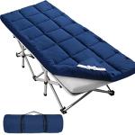 Quilted Cot Mattress Pad for Camping 75"x30