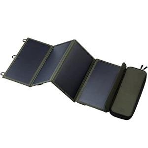 Portable 28W Solar Charger with Dual USB Ports