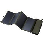 Portable 28W Solar Charger with Dual USB Ports