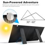 SUNSUL 100W Foldable Solar Panel for Camping