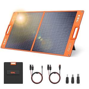 EBL 100W Portable Solar Panel with Kickstand
