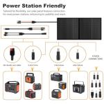 SUNSUL 100W Foldable Solar Panel for Camping