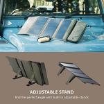 Portable 28W Solar Charger with Dual USB Ports