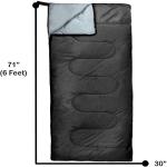 4-Season Lightweight Envelope Sleeping Bags for Camping