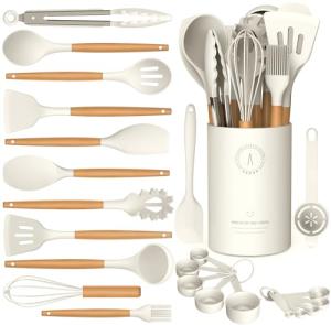 Heat Resistant Silicone Cooking Utensils Set