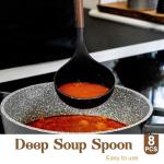 8-Piece Silicone Kitchen Utensil Set with Wooden Handles