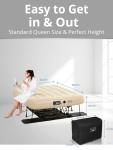 Simpli Comfy Queen Self-Inflating Mattress with Frame