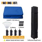 COOSHADE 10x10 Pop Up Enclosed Canopy Tent