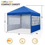 COOSHADE 10x10 Pop Up Enclosed Canopy Tent