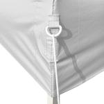 10' x 10' White Slant Leg Canopy