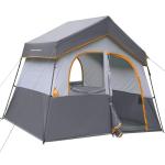 HIKERGARDEN 6-Person Easy Setup Camping Tent
