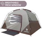 Camel Crown 4-Person Waterproof Camping Tent