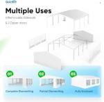 Heavy Duty 20x20 Party Tent with Sidewalls
