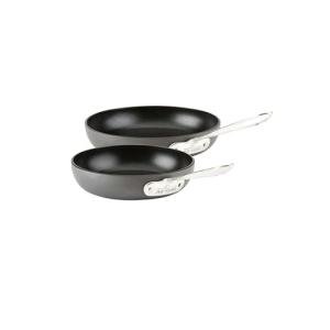 Nonstick Anodized Camping Cookware Set, 8" & 10
