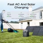 EcoFlow DELTA 2 Max Solar Generator for Camping