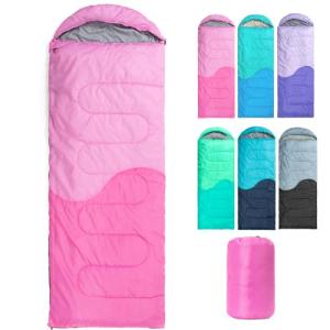 3-Season Lightweight Sleeping Bag for Camping