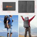 120W Portable Solar Generator with 21W Panels