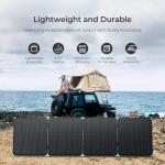 Portable 400W Solar Panel Suitcase for Camping