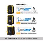 REDCAMP Flannel Sleeping Bag for Camping Adventures