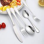 Briout 20-Piece Stainless Steel Camping Silverware Set