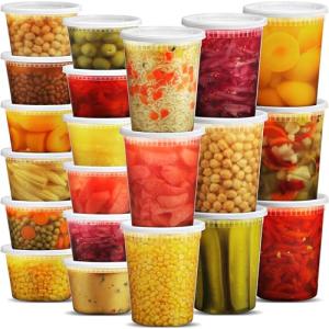 Airtight Meal Prep Containers Set - 48 Pieces