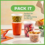 Airtight Meal Prep Containers Set - 48 Pieces