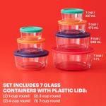 14-Piece BPA-Free Glass Food Storage Set