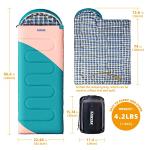 KANYAK 32℉ Cold Weather Sleeping Bag for Camping