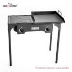 COOKAMP Double Propane Burner Camping Stove